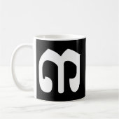 カンボジア第3位/第3位/(៣Bei)クメール脚本 コーヒーマグカップ (左)