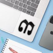 カンボジア第3位/第3位/(៣Bei)クメール脚本 シール (ノートパソコンとiPhone)