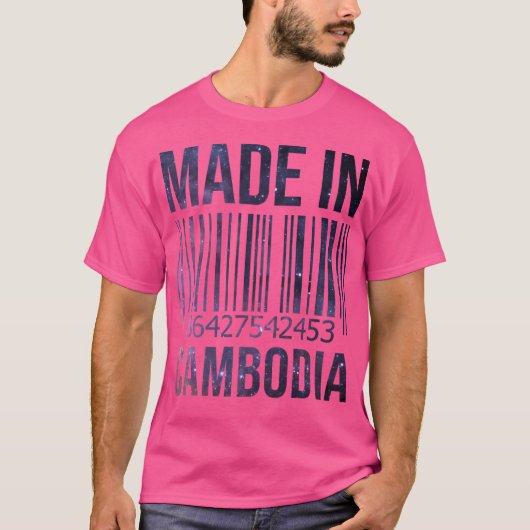 カンボジア製 Tシャツ (正面)