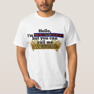 カンボジア語は、しかし私を素晴らしい電話します Tシャツ
