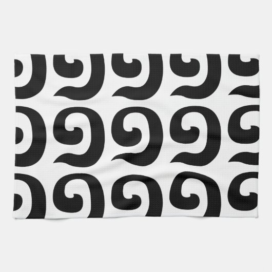 カンボジア語1 / 1 / ១ (MUJ)クəメール語 キッチンタオル (横)