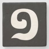 カンボジア語1 / 1 / ១ (MUJ)クəメール語 ストーンコースター (正面)