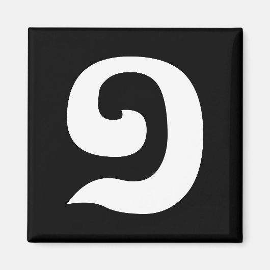 カンボジア語1 / 1 / ១ (MUJ)クəメール語 マグネット (正面)