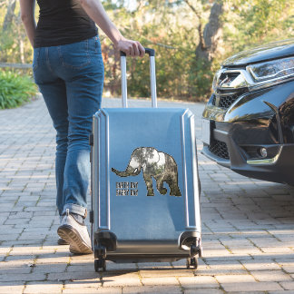 カンボジア遺跡のゾウ：アースデイスティック シール