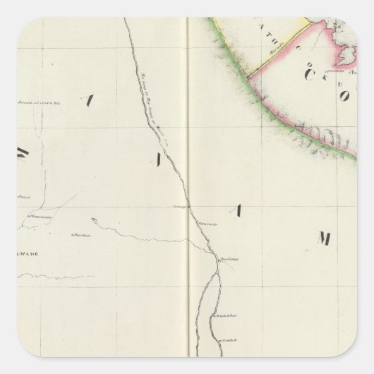 カンボジア105 スクエアシール (正面)