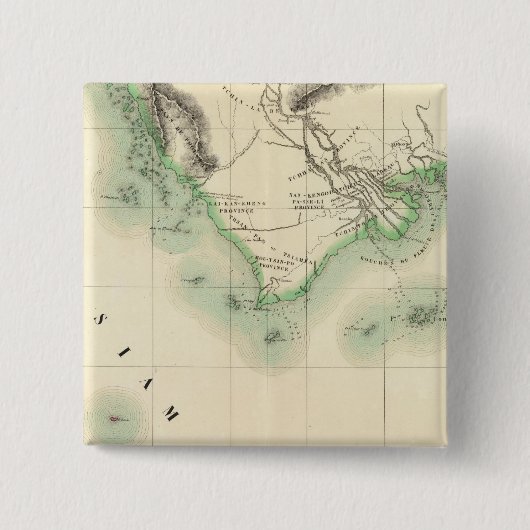 カンボジア、アジア110 缶バッジ (正面)