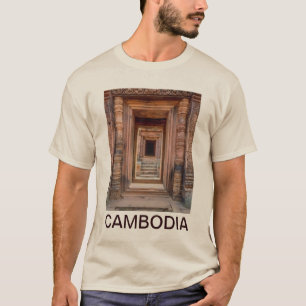 カンボジア アンコールワット入り口 Tシャツ