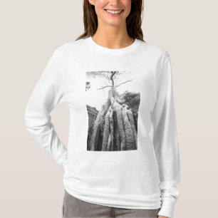 カンボジア アンコール遺跡 タプロームの木 Tシャツ