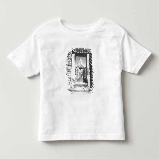 カンボジア　アンコール遺跡　プレ・ループ寺院 トドラーTシャツ (正面)