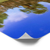 カンボジア、カンプチア、アンコールワット寺院。 ポスター (角)