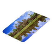 カンボジア、カンプチア、アンコールワット寺院。 マグネット (左側)