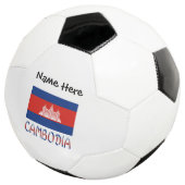 カンボジア カンボジア国旗 名前入り サッカーボール (3/4)