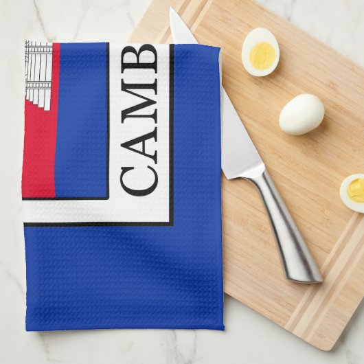 カンボジア キッチンタオル (四つ折り)