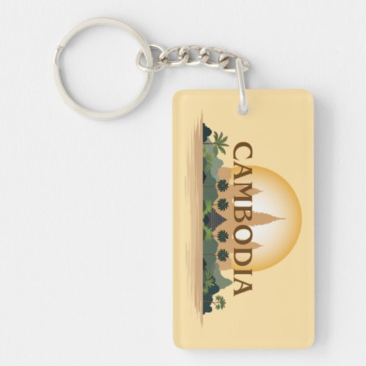 カンボジア キーホルダー (正面)