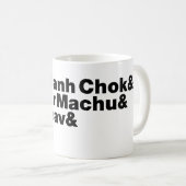 カンボジア/クメール通り食 コーヒーマグカップ (正面右)