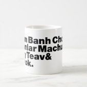 カンボジア/クメール通り食 コーヒーマグカップ (中央)