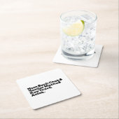 カンボジア/クメール通り食 スクエアペーパーコースター (インサイチュ)