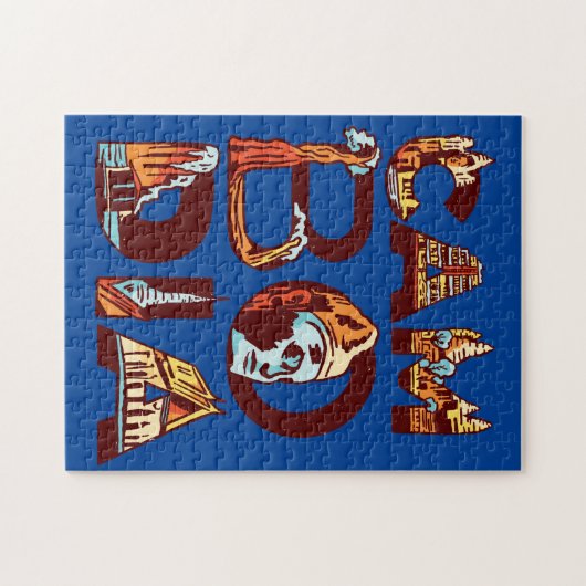 カンボジア ジグソーパズル (横)