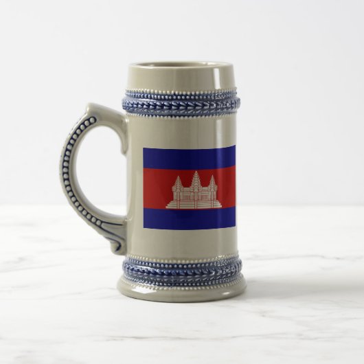 カンボジア ビールジョッキ (左)