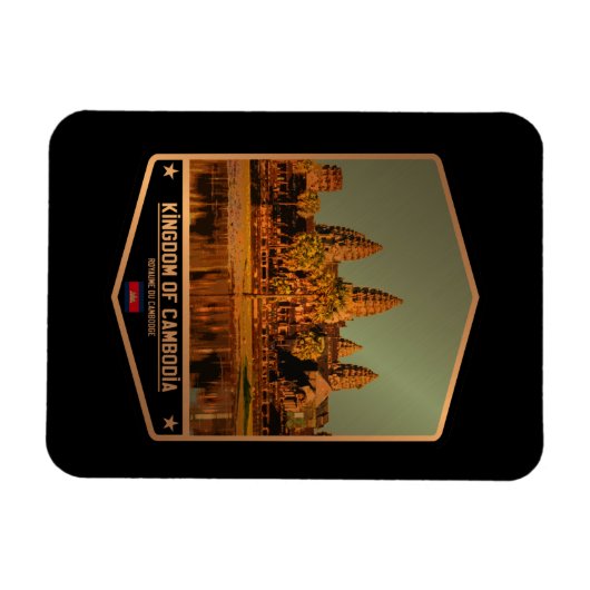 カンボジア マグネット (横)