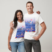 カンボジア メコン川 バケーション ポスター Tシャツ (ユニセックス)