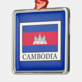 カンボジア メタルオーナメント (左)