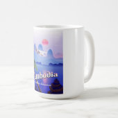カンボジア「冒険の旅へ」 コーヒーマグカップ (正面右)