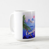 カンボジア「冒険の旅へ」 コーヒーマグカップ (正面左)