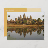カンボジア | Angkor Wat Travelフォトポストカード ポストカード (正面/裏面)