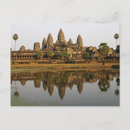 カンボジア | Angkor Wat Travelフォトポストカード ポストカード (正面)