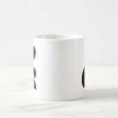 カンボジアNumber 4 / 4 / ៤ (Buen) Khmerスクリプト コーヒーマグカップ (中央)