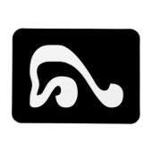 カンボジアNumber 4 / 4 / ៤ (Buen) Khmerスクリプト マグネット (横)