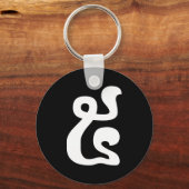 カンボジアNumber 5 / 5 / ៥ (Pram)クメールの脚本 キーホルダー (正面)