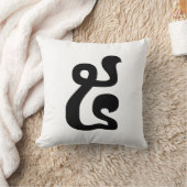 カンボジアNumber 5 / 5 / ៥ (Pram)クメールの脚本 クッション (ブランケット)