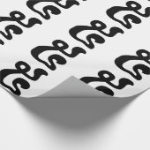 カンボジアNumber 5 / 5 / ៥ (Pram)クメールの脚本 ラッピングペーパー (角)