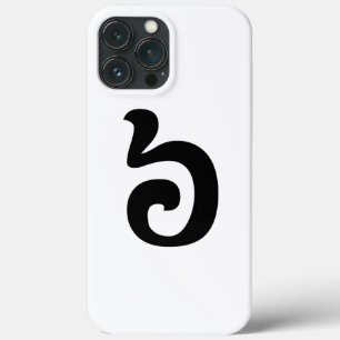 カンボジアNumber 6 / 6 / ៦ (Pram Muj)クəメール iPhone 13 Pro Maxケース