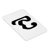 カンボジアNumber 7 / ៧ 7 / (Pram Pi)クメール マグネット (右側)