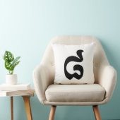 カンボジアNumber 8 / 8 / ៨ (Pram Bei)クメール クッション (椅子)