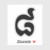 カンボジアNumber 8 / 8 / ៨ (Pram Bei)クメール シール (シート)