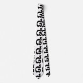 カンボジアNumber 8 / 8 / ៨ (Pram Bei)クメール ネクタイ (正面)