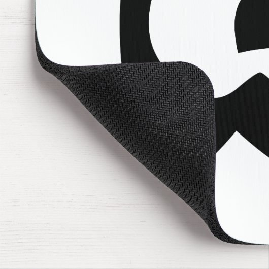 カンボジアNumber 8 / 8 / ៨ (Pram Bei)クメール マウスパッド (コーナー)