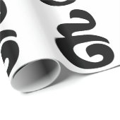 カンボジアNumber 9 / 9 / ៩ (Pram Buen)クメール ラッピングペーパー (ロールコーナー)