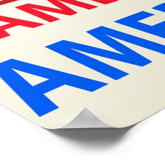 カンボ誇りを持ったジアアメリカ人 ポスター (角)