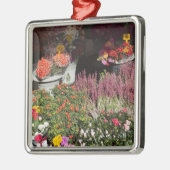 カンポのdeの販売のために表示される花 メタルオーナメント (左)