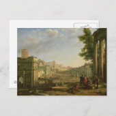 カンポワクチンの見解，ローマ， 1636 ポストカード (正面/裏面)