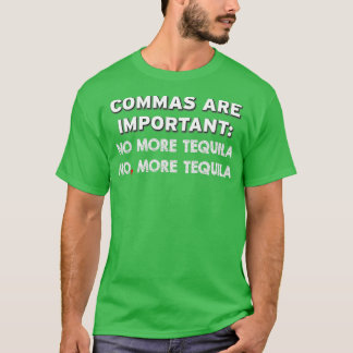 カンマはもはやテキーラNoもはやテキ重要 Tシャツ