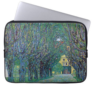 カンマー公園の遊歩道(Gustav Klimt作) ラップトップスリーブ