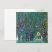 カンマー公園の遊歩道(Gustav Klimt) (正面/裏面)