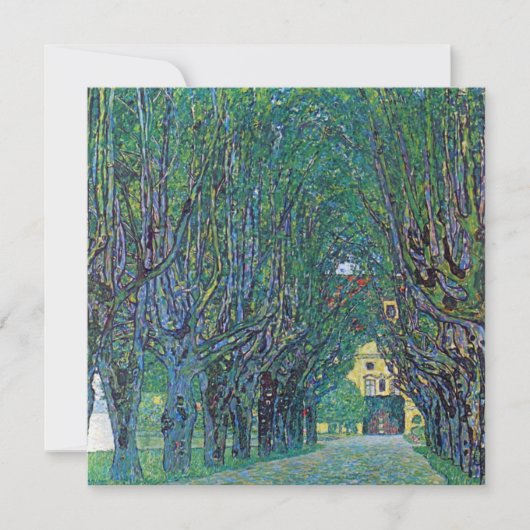 カンマー公園の遊歩道(Gustav Klimt) (正面)
