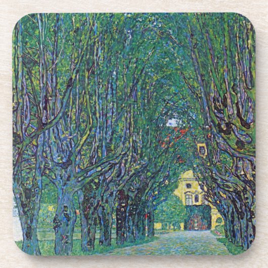 カンマー公園の遊歩道（Gustav Klimt） コースター (正面)